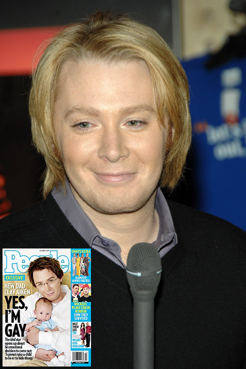 clay aiken finally comes out of the closet! PopBytes