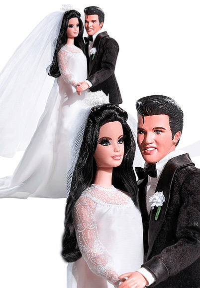 elvis & priscilla get the barbie treatment – PopBytes